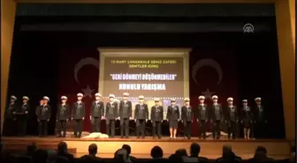 Deniz Harp Okulu'nda 18 Mart Anma Törenleri