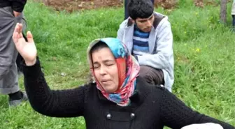 Boğazları Kesilerek Öldürülen Anne ile Oğulu Toprağa Verildi