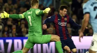 Messi: Joe Hart'a Hayran Kaldı