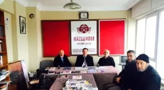 AK Parti Kayseri Milletvekili Aday Adayı Adıgüzel Mazlumder'i Ziyaret Etti