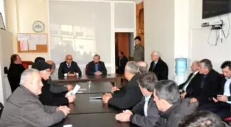 Bilgin Muhtarlar Derneğini Ziyaret Etti
