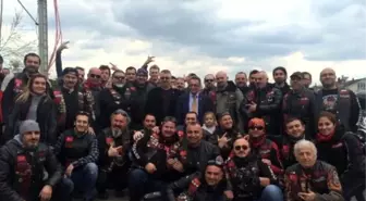 Motosiklet Hayranları Bir Araya Geldi