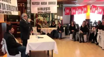 Erzurum'da Vatan Partisi'ne Katılanlara Rozetleri Takıldı