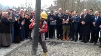 Vali Kara, Kargı'da Kuran Kursu Temelini Attı