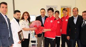 Spor Hekimliği Sporcu Sağlık Merkezi'ne Ziyaret