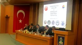 Çanakkale'nin Sorunlarını Başbakan Davutoğlu'na İletecekler