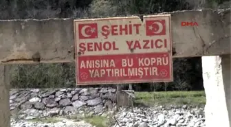 Rize Şehit Anısına Yapılan Asma Köprüyü Taş Ocağı Yok Etti