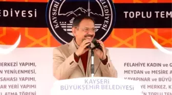 Mehmet Özhaseki Felahiye İlçesinde Halka Seslendi Açıklaması