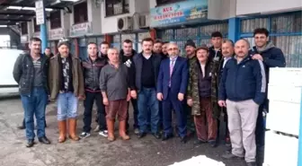 AK Parti Trabzon Milletvekili Aday Adayı Mahir Küçük'ten Balıkçılara Destek