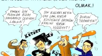 Karikatüristten Saldırıya Uğrayan Gazeteciye Destek
