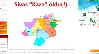 Sivas'ta Haber Sitesinden '1 Nisan' Şakası