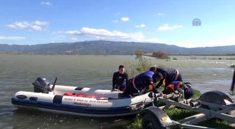 Taşkın Sonucu Mahsur Kalan Besici Kurtarıldı