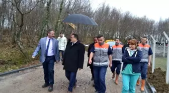 Kaymakam Atlamaz, Büyükşehir Belediyesi Hayvan Barınağına Övgü Yağdırdı