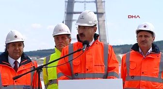3. Köprüde 'İlk Kaynak' Töreni