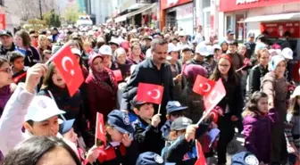Kütahya'da Polis-halk Yürüyüşü