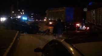 Trafik Kazası: 1 Ölü, 1 Yaralı