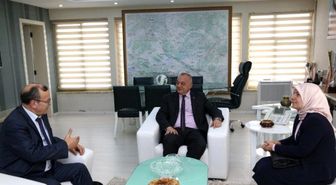 Selçuk ve Bülbül'den Başkan Ergün'e Ziyaret
