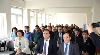 Tarım Personeline Şap Hastalığı ile Mücadele Eğitimi Verildi