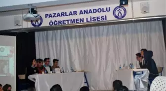 Pazarlar Anadolu Lisesinde Münazara