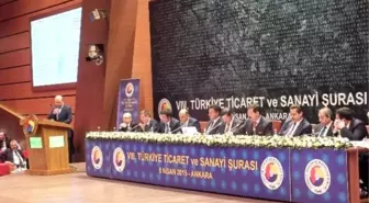 Tso Başkanı 8. Ticaret ve Sanayi Şurasın'da Konuştu