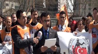 Adliye Çalışanlarından 'Arama ve Mobing' Protestosu