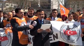 Adliye Çalışanlarından 'Arama'Ve 'Mobing' Protestosu