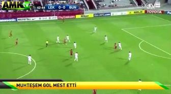 Muhteşem Gol Mest Etti!