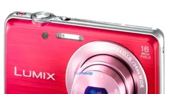 Panasonic Dmc-Fs45 Kırmızı Fotoğraf Makinesi