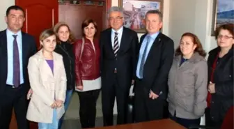 Turpçu'da Başkan Kantarcı'ya Ziyaret