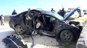 Adana Mıcırda Kayan Otomobil Sulama Kanaletine Çarptı 1 Ölü