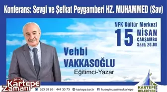 Eğitimci Yazar Vehbi Vakkasoğlu Kartepe'ye Geliyor