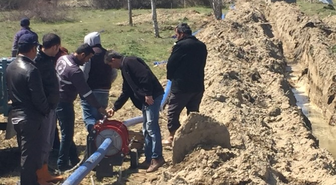 Kılcanlar'ın Altyapısı Yenileniyor