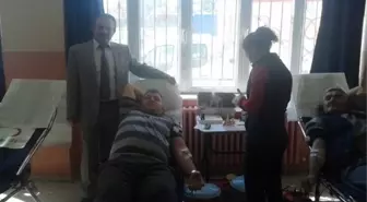 Sakintepe'de Kan Bağışı Kampanyası