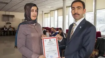 Hakkari Üniversitesinde Sertifika Töreni