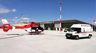 32 Haftalık Bebek Ambulans Helikopterle Sevk Edildi