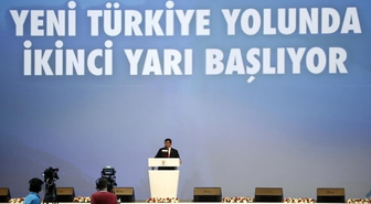 Başbakan Davutoğlu, Yeni Türkiye Sözleşmesi'ni Okudu