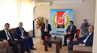 CHP Adayılarından Kayseri Gazeteciler Cemiyeti'ne Ziyaret