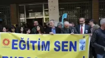 Eğitim- Sen'in Yalova Valisi'ni İstifaya Çağırma Eylemi