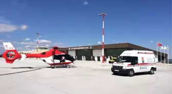 Helikopter Ambulans, Kastamonu'ya Minik Bebek İçin Geldi