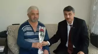 Müftü Arda, Şehit Aileleri ile Hasta ve Yaşlıları Ziyaret Etti