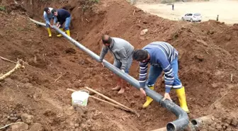 Sarımazı Mahallesi'nin İçmesuyu Hattı By Pass Edildi