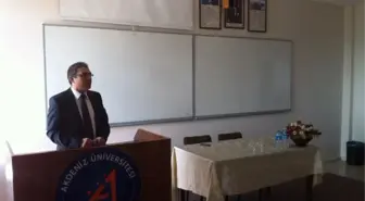 Akdeniz Üniversitesi Elmalı Myo'da Bankacılık Semineri Verildi