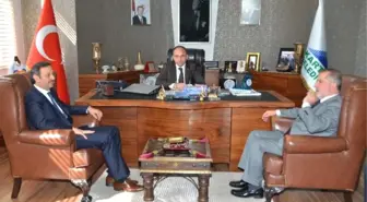 Başkan Üzülmez, Milletvekili Adayı Yılmaz'ı Ağırladı