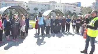 Yangın Konusunda Bilinçlendirildiler