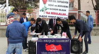 Yesevi Kültür Ocakları İl Teşkilatından Kutlu Doğum Etkinliği