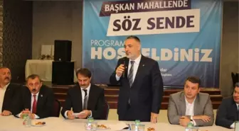 Başkan Mahallende Söz Sende' Programın İkincisi Gerçekleşti