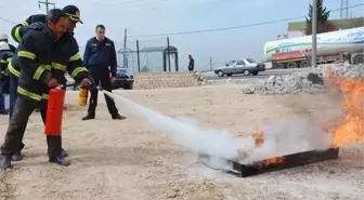 Mardin'de Yangın Tatbikatı