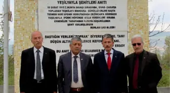 MHP'li Aday 1915'te Ermenilerin Katlettiği Askerlerin Yattığı Şehitliği Ziyaret Etti