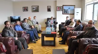 Tunceli Valisi Kaymak'tan Yeni Rektör İpek'e Ziyaret