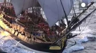 Fransız Savaş Gemisi Hermione ABD'ye Yelken Açtı